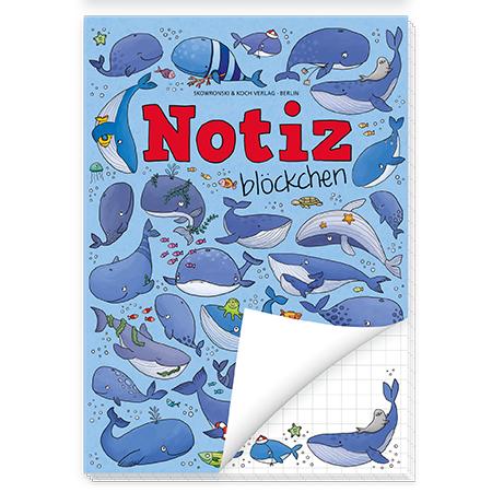 Notizblöckchen | Wale