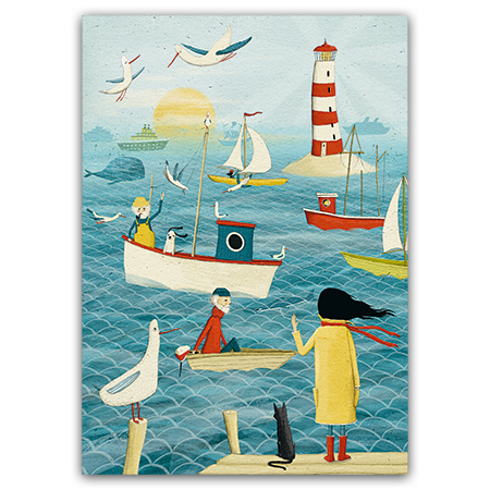  | Fischergruß (Strukturkarton)