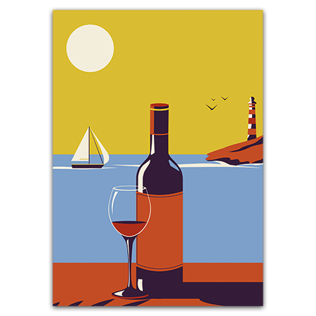  | Wasser und Wein (Strukturkarton mit Lack-Effekten)