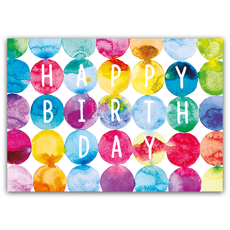 Happy Birthday | Happy Birthday (Strukturkarton)
