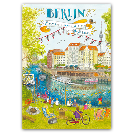 © Jiska de Waard Berlin, Perle an der Spree Berlin, Perle an der Spree (Strukturkarton)