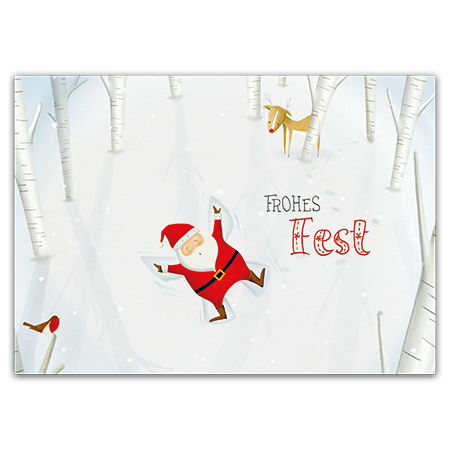 Frohes Fest | Frohes Fest (Strukturkarton mit Lack-Effekten)