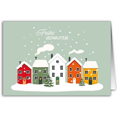  | Frohe Weihnachten (Hochprägung mit Lack-Effekten)