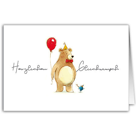  | Herzlichen Glückwunsch (Strukturkarton)