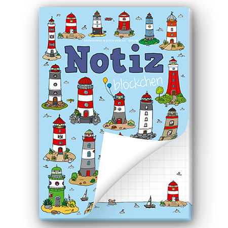 Notizblöckchen | Leuchttürme