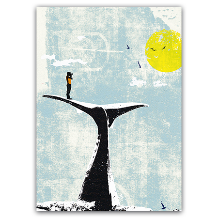  | Meerblick (Strukturkarton mit Lack-Effekten)