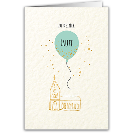 Zu Deiner Taufe | Zu Deiner Taufe (mit Metallic-Effekten)
