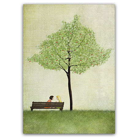  | Plausch unterm Kirschbaum (Strukturkarton)