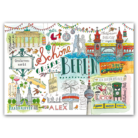 Schöne Grüße aus Berlin  Schöne Grüße aus Berlin (Strukturkarton)