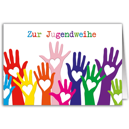 Zur Jugendweihe | Zur Jugendweihe (Strukturkarton mit Hochprägung)