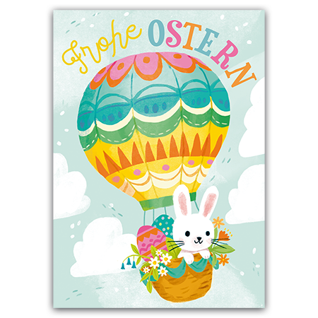 Frohe OSTERN  | Frohe Ostern (Strukturkarton mit Lack-Effekten)