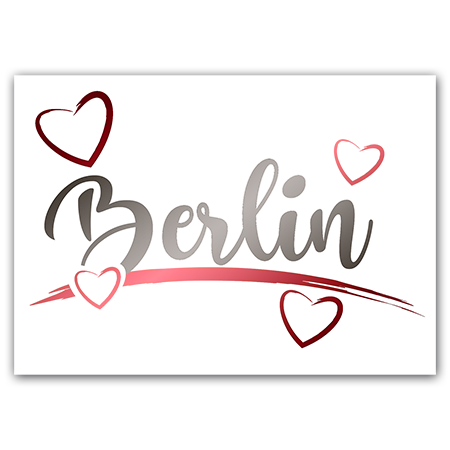 Berlin  Love Berlin (mit Metallic-Effekten)