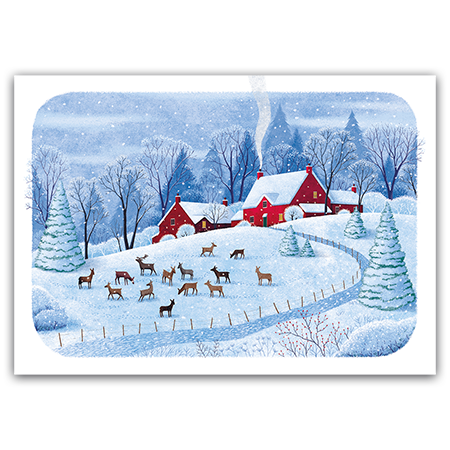  | Winteridylle (Strukturkarton)