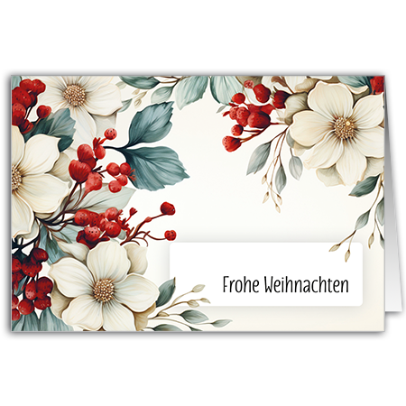 Frohe Weihnachten | Frohe Weihnachten (Strukturkarton)