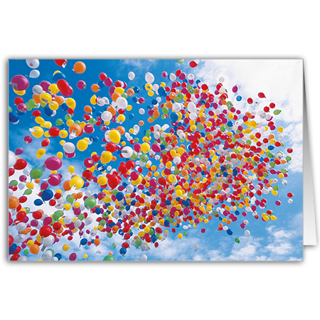   Bunte Luftballons