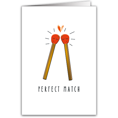   Perfect Match (mit Hoch- und Folienprägung)
