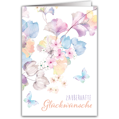 Zauberhafte Glückwünsche | Zauberhafte Glückwünsche (Strukturkarton)