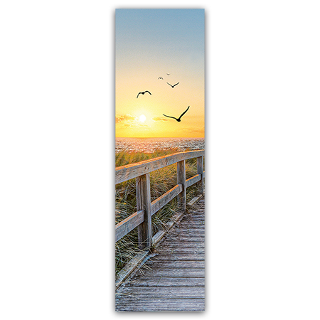  | Sonnenuntergang am Meer (Strukturkarton)