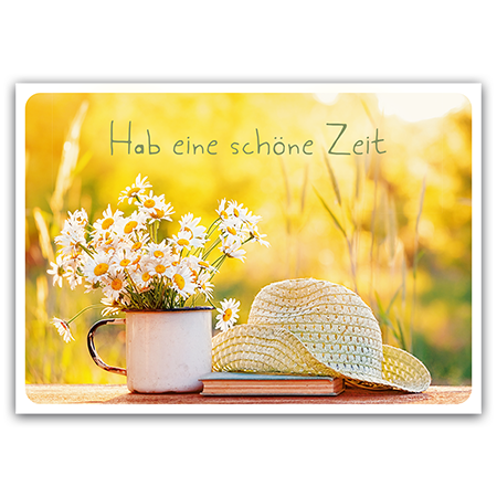  | Hab eine schöne Zeit (Strukturkarton)