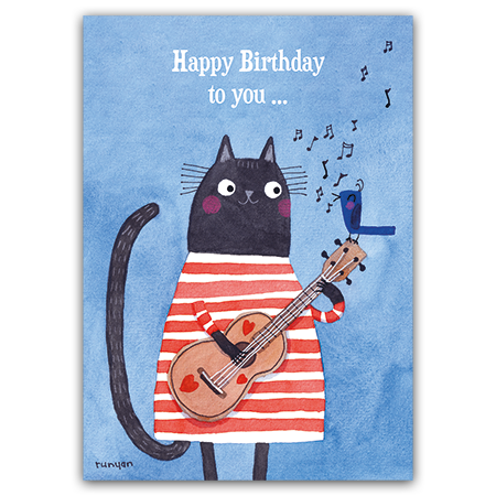 Happy Birthday to you ... | Happy Birthday to you ... (Strukturkarton mit Lack-Effekten)