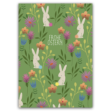 Frohe Ostern | Frohe Ostern (mit Metallic-Effekten)