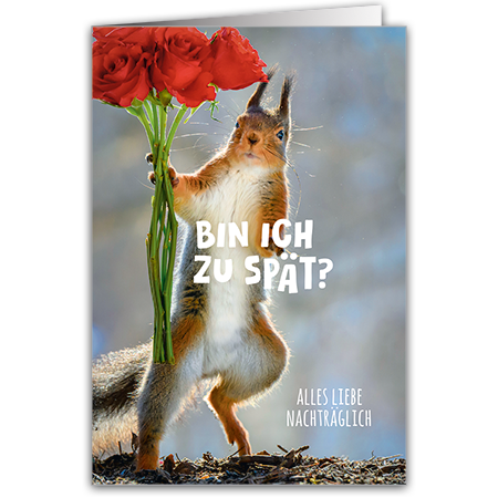 Bin ich zu spät? Alles Liebe nachträglich | Bin ich zu spät?