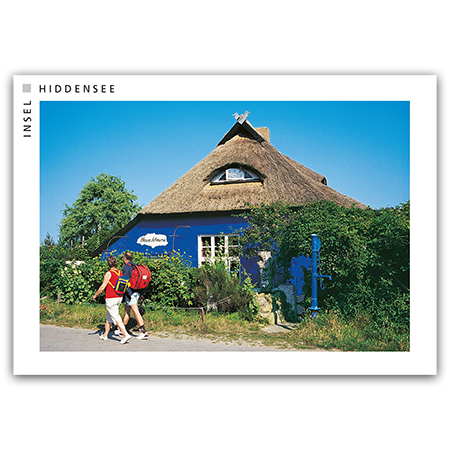 Insel Hiddensee | Blaue Scheune