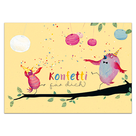 Konfetti für dich | Konfetti für dich (Strukturkarton mit Lack-Effekten)