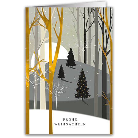 Frohe Weihnachten | Frohe Weihnachten (mit Metallic-Effekten)