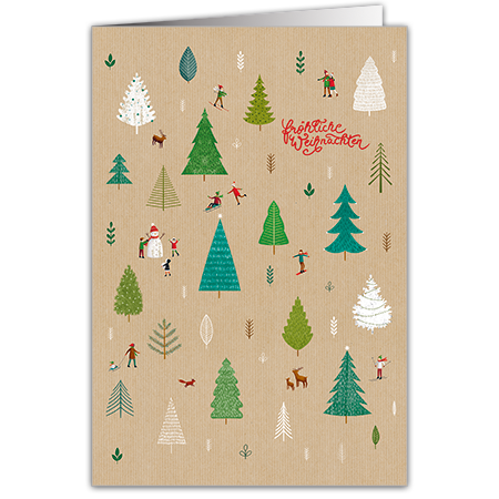 Fröhliche Weihnachten | Fröhliche Weihnachten (Strukturkarton mit Lack-Effekten)