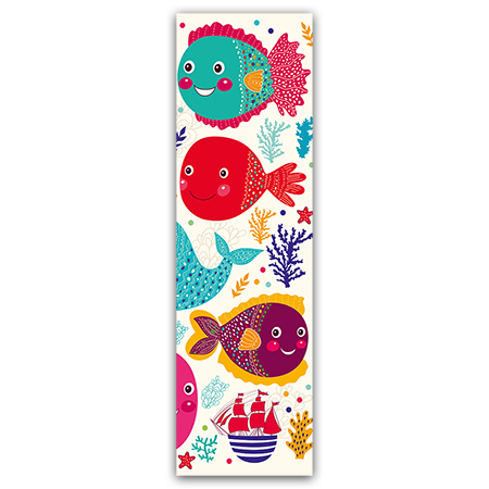 | Bunte Fische (Strukturkarton mit Lack-Effekten)